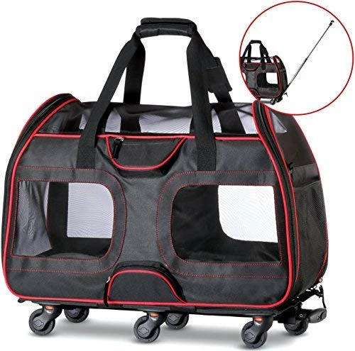 Coupon ⌛ Mia's Pet Supply WPS Airline Approved Removable Wheeled Pet Carrier For Small Pets. 🥰 1 Mia's Pet Supply WPS Airline Approved Removable Wheeled Pet Carrier For Small Pets.