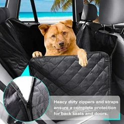 Mia's Pet Supply Travel : Premium Dog Hammock For Car Back Seat,
