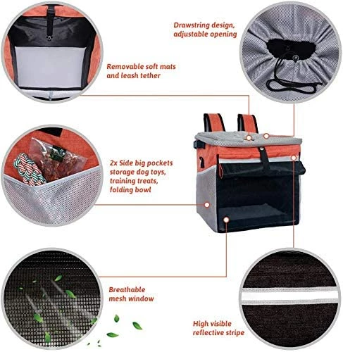 Best reviews of 😀 Mia's Pet Supply RAYMACE Pet Bicycle Booster Carrier For Puppy Or Small Breeds ✔️ 3 Mia's Pet Supply RAYMACE Pet Bicycle Booster Carrier For Puppy Or Small Breeds