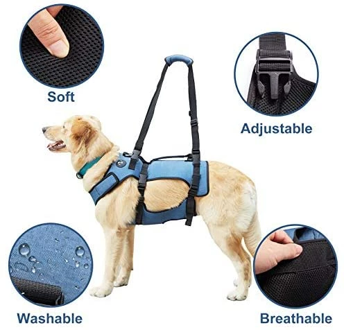 Brand new 👏 Mia's Pet Supply 🦮 Dog Lift Harness, Support & Recovery Sling Leashes And Harness 🔔 6 Mia's Pet Supply Dog Lift Harness, Support & Recovery Sling Leashes And Harness