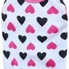 Mia's Pet Supply DroolingDog Small Dog Clothes Pet Apparel Dog T Shirt Cat Shirts For Small Dogs, Medium, Pink : Pet Supplies