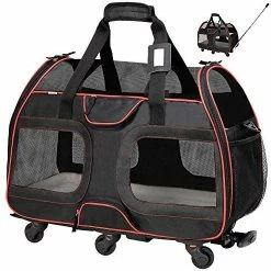 Coupon ⌛ Mia's Pet Supply WPS Airline Approved Removable Wheeled Pet Carrier For Small Pets. 🥰 16 Mia's Pet Supply WPS Airline Approved Removable Wheeled Pet Carrier For Small Pets.