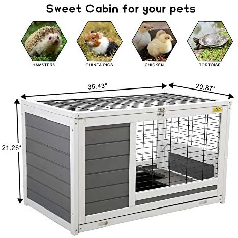 Wholesale ❤️ Mia's Pet Supply COZIWOW Indoor Outdoor Rabbit Hutch 🥰 6 Mia's Pet Supply COZIWOW Indoor Outdoor Rabbit Hutch
