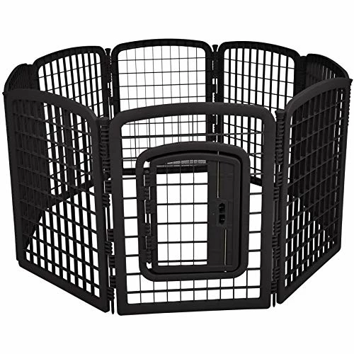 Deals ⭐ Mia's Pet Supply Plastic Pet Pen Fence Enclosure With Gate - Houses, Pens & Crates 🥰 8 Mia's Pet Supply Plastic Pet Pen Fence Enclosure With Gate - Houses, Pens & Crates
