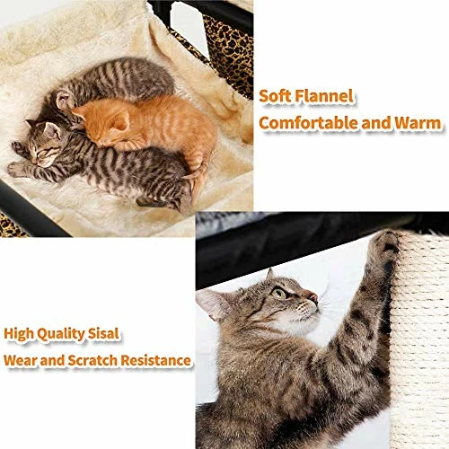 Flash Sale 🎉 Mia's Pet Supply Cat Tree For Large Cats Super Stable Cat Furniture 🌟 2 Mia's Pet Supply Cat Tree For Large Cats Super Stable Cat Furniture
