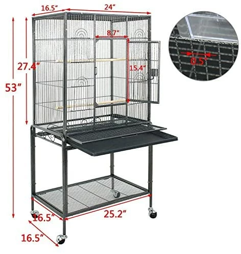 Best Sale ๐ Mia's Pet Supply Aviary & Perches Nova Microdermabrasion 53 Inches Large Bird Cage ๐ 2 Mia's Pet Supply Aviary & Perches Nova Microdermabrasion 53 Inches Large Bird Cage
