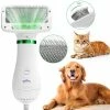 Mia's Pet Supply Hygiene Pet Grooming Hair Blower With Slicker Brush