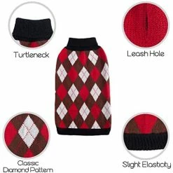 Deals 🤩 Mia's Pet Supply Plaid 🐕 Dog Sweater ⭐ 17 Mia's Pet Supply Plaid Dog Sweater