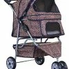 Mia's Pet Supply New BestPet 3 Wheels Pet Dog Cat Stroller W/RainCover Travel