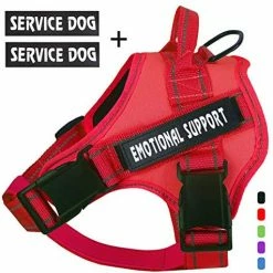 Mia's Pet Supply Leashes And Harness No-Pull Emotional Support Pet Vest Harness, Reflective Breathable And Adjustable