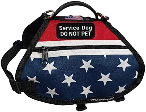 Promo 😍 Mia's Pet Supply American Service 🐕 Dog Harness Vest 🔔 7 Mia's Pet Supply American Service Dog Harness Vest