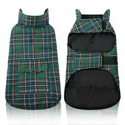 Best Sale 😉 Mia's Pet Supply Apparel KAMA BRIDAL Plaid 🐶 Dog Fleece Vest, Reversible Warm 🐶 Dog Clothes, 🥰 29 Mia's Pet Supply Apparel KAMA BRIDAL Plaid Dog Fleece Vest, Reversible Warm Dog Clothes,