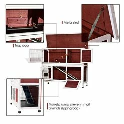 Cheap ๐ Mia's Pet Supply Lovupet 2 Story Outdoor Wooden Rabbit Hutch Chicken Coop โญ 21 Mia's Pet Supply Lovupet 2 Story Outdoor Wooden Rabbit Hutch Chicken Coop