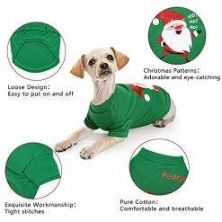 Mia's Pet Supply Pedgot 3 Pack Dog Christmas Shirt