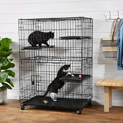 Best reviews of π Mia's Pet Supply Rabbit Houses & Accessories Large 3-Tier Cat Cage Playpen Box Crate Kennel π₯° 9 Mia's Pet Supply Rabbit Houses & Accessories Large 3-Tier Cat Cage Playpen Box Crate Kennel