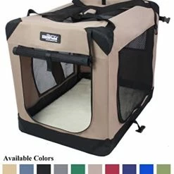 Buy 😉 Mia's Pet Supply EliteField 3-Door Folding Soft 🦮 Dog Crate, Indoor & Outdoor Pet Home Travel 🔔 31 Mia's Pet Supply EliteField 3-Door Folding Soft Dog Crate, Indoor & Outdoor Pet Home Travel