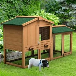 Best deal 😉 Mia's Pet Supply Rabbit Houses & Accessories Tangkula Large Chicken Coop, 58" Wooden Hen House 🤩 12 Mia's Pet Supply Rabbit Houses & Accessories Tangkula Large Chicken Coop, 58