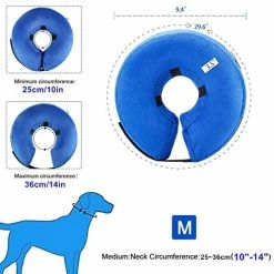 New 🎉 Mia's Pet Supply Apparel VST Comfortable Protective Inflatable Cone Collar 🎁 11 Mia's Pet Supply Apparel VST Comfortable Protective Inflatable Cone Collar