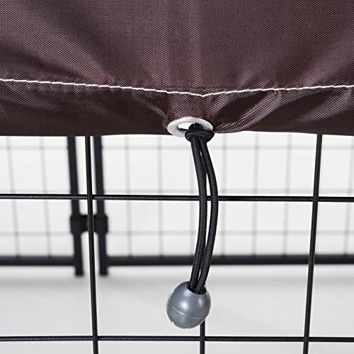 Deals ๐คฉ Mia's Pet Supply PawHut Lockable ๐ Dog House Kennel With Water-Resistant Roof For Small And Medium Sized Pets, 4.6' X 4.6' X 5' ๐ 8 Mia's Pet Supply PawHut Lockable Dog House Kennel With Water-Resistant Roof For Small And Medium Sized Pets, 4.6' X 4.6' X 5'