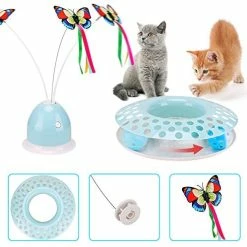 Buy ๐ Mia's Pet Supply Funny Automatic Electric Rotating Butterfly & Ball Exercise Kitten Toy ๐ฏ 10 Mia's Pet Supply Funny Automatic Electric Rotating Butterfly & Ball Exercise Kitten Toy