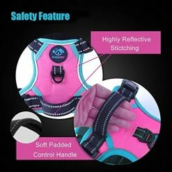Mia's Pet Supply Leashes And Harness PHOEPET 2019 Upgraded No Pull Dog Harness, 3M Reflective Adjustable Vest
