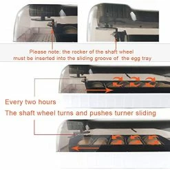 Promo 🎁 Mia's Pet Supply Egg Incubators With Automatic Egg Turning Turner For Hatching Turkey Goose Quail 🎁 11 Mia's Pet Supply Egg Incubators With Automatic Egg Turning Turner For Hatching Turkey Goose Quail