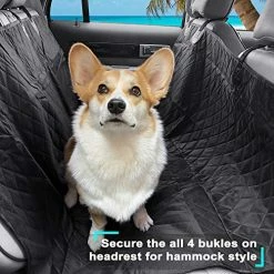 Mia's Pet Supply Travel : Premium Dog Hammock For Car Back Seat,