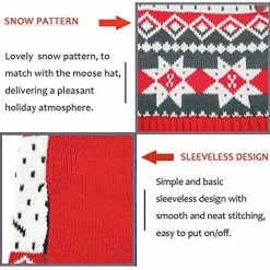 Mia's Pet Supply Kyeese Holiday Dog Sweater Hoodie