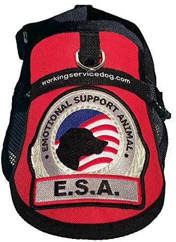 Hot Sale 🔥 Mia's Pet Supply Premium Small Emotional Support 🐕 Dog Vest ⌛ 3 Mia's Pet Supply Premium Small Emotional Support Dog Vest