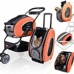 Hot Sale ๐ Mia's Pet Supply Travel : Ibiyaya 5 In 1 Pet Carrier + ๐ Backpack + Car Seat + Pet Carrier Stroller + Carriers With Wheels For ๐ฆฎ Dogs And Cats All In ONE (Brown) : Pet Supplies ๐ 22 Mia's Pet Supply Travel : Ibiyaya 5 In 1 Pet Carrier + Backpack + Car Seat + Pet Carrier Stroller + Carriers With Wheels For Dogs And Cats All In ONE (Brown) : Pet Supplies