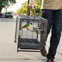 Mia's Pet Supply Prevue Pet Products Travel Carrier For Birds