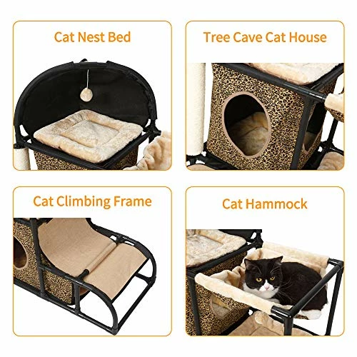 Flash Sale 🎉 Mia's Pet Supply Cat Tree For Large Cats Super Stable Cat Furniture 🌟 3 Mia's Pet Supply Cat Tree For Large Cats Super Stable Cat Furniture