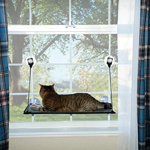 Promo ✔️ Mia's Pet Supply K&H Pet Products EZ Mount Window Kitty Sill Gray Bedding 🎁 6 Mia's Pet Supply K&H Pet Products EZ Mount Window Kitty Sill Gray Bedding