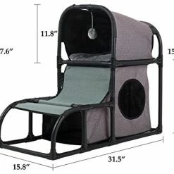 Mia's Pet Supply CO-Z 4 In 1 Multi-Functional Cat Tree Condo Furniture