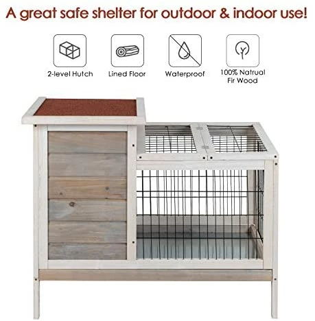 Wholesale ๐ Mia's Pet Supply Scurrty Wooden Rabbit Hutch For Outdoor Indoor ๐ 3 Mia's Pet Supply Scurrty Wooden Rabbit Hutch For Outdoor Indoor