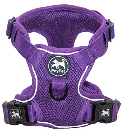 New 🌟 Mia's Pet Supply Leashes And Harness PoyPet Reflective Soft Breathable Mesh 🐶 Dog Harness 🤩 11 Mia's Pet Supply Leashes And Harness PoyPet Reflective Soft Breathable Mesh Dog Harness