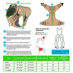 Buy π― Mia's Pet Supply Tactical π Dog Harness Bundle Includes Tactical Leash & Tactical Bag. Working π Dog MOLLE Vest With Handle, No Pulling Front Leash Clip, Hook & π Dog Patch. (M (Neck:16"-22" ; Chest:25"-31"), Peanut Brown) Leashes And Harness π 29 Mia's Pet Supply Tactical Dog Harness Bundle Includes Tactical Leash & Tactical Bag. Working Dog MOLLE Vest With Handle, No Pulling Front Leash Clip, Hook & Dog Patch. (M (Neck:16