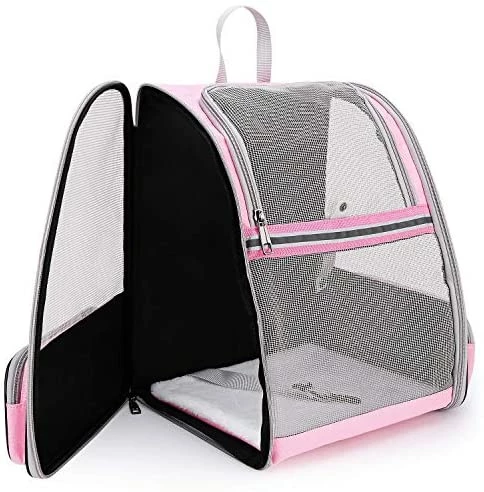 Discount 🔥 Mia's Pet Supply Lollimeow Pet Carrier 🎒 Backpack For 🐶 Dogs And Cats Travel 🎉 5 Mia's Pet Supply Lollimeow Pet Carrier Backpack For Dogs And Cats Travel