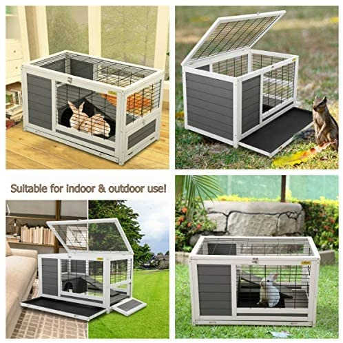 Wholesale ❤️ Mia's Pet Supply COZIWOW Indoor Outdoor Rabbit Hutch 🥰 5 Mia's Pet Supply COZIWOW Indoor Outdoor Rabbit Hutch