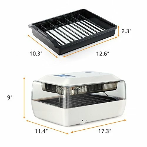 Discount 😉 Mia's Pet Supply Magicfly Digital Fully Automatic Egg Incubator 24 Eggs Poultry Hatcher For Chickens Ducks Chicken Coop Cages 🔔 6 Mia's Pet Supply Magicfly Digital Fully Automatic Egg Incubator 24 Eggs Poultry Hatcher For Chickens Ducks Chicken Coop Cages