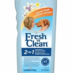 Mia's Pet Supply Fresh N Clean 2 In 1 Shampoo 18 Oz Hygiene
