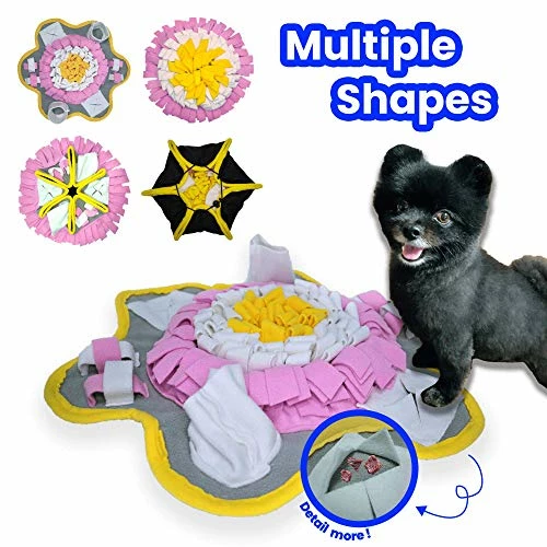 Budget 😉 Mia's Pet Supply PYOGO Multi Shape Snuffle Mat For 🐕 Dog 🐕 Dog Toys 🥰 1 Mia's Pet Supply PYOGO Multi Shape Snuffle Mat For Dog Dog Toys