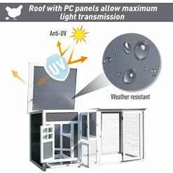 Mia's Pet Supply Chicken Coop Cages PawHut 63