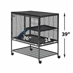 Mia's Pet Supply Deluxe Critter Nation Single Unit Small Animal Cage