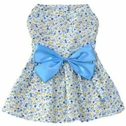 Mia's Pet Supply Petroom Puppy Dog Dress, Cute Princess Bowknot Dresses Apparel
