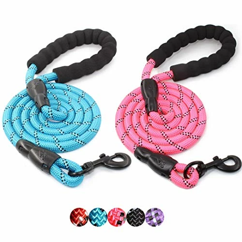 Cheapest 🎁 Mia's Pet Supply Strong 🐕 Dog Leash With Comfortable Padded Handle Leashes And Harness 👍 15 Mia's Pet Supply Strong Dog Leash With Comfortable Padded Handle Leashes And Harness