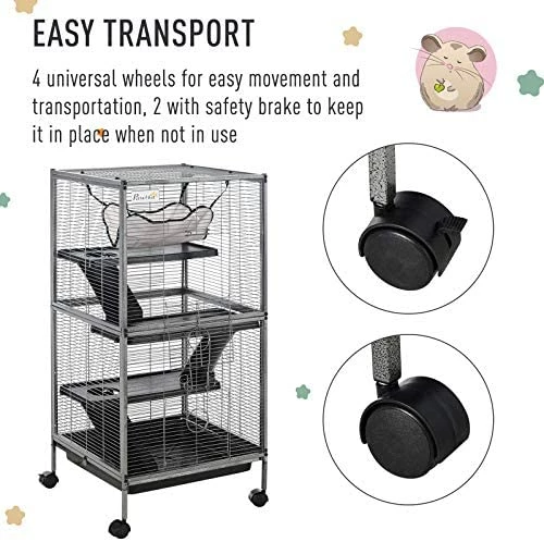 Coupon ๐ Mia's Pet Supply Rabbit Houses & Accessories PawHut Rolling Cage Pet For Rabbits, Chinchillas, Hamsters ๐ 4 Mia's Pet Supply Rabbit Houses & Accessories PawHut Rolling Cage Pet For Rabbits, Chinchillas, Hamsters