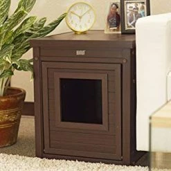 Mia's Pet Supply EcoFlex Litter Box Cover/End Table, Russet, Standard