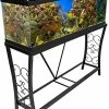 Mia's Pet Supply Fish Products Aquatic Fundamentals 55 Gallon Metal Aquarium Stand