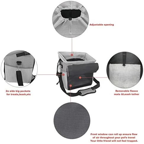 Best reviews of 🎉 Mia's Pet Supply Travel Pet Carrier Bicycle Basket Bag Pet Carrier/Booster 😀 2 Mia's Pet Supply Travel Pet Carrier Bicycle Basket Bag Pet Carrier/Booster